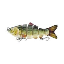 4 Polegada Articulado Duro Artificial Iscas De Pesca 6 Segmentos Biônico Crankbait Afundando