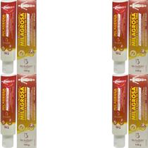 4 Pomada Desodorante Massageadora Bio Instinto Milagrosa Moringa e Açafrão da Terra Bisnaga 150g