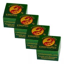 4 Pomada Fogo do Dragão Hamamélis 4 Pomada Fogo do Dragão Hamamélis