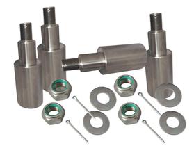 4 PONTA DE EIXO FIAT COMPRIMENTO 146mm DIAMETRO 49,25mm