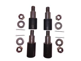 4 Pontas De Eixo Completo Ponteira Cubo Carretinha Reboque 4 Pontas De Eixo Completo Ponteira Cubo Carretinha Reboque