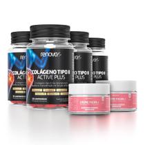 4 Potes Colágeno Tipo 2 Ossos E Articulações - Renova Be 4 Potes Colágeno Tipo 2 Ossos E Articulações - Renova Be