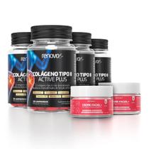 4 Potes Colágeno Tipo 2 Ossos E Articulações - Renova Be 4 Potes Colágeno Tipo 2 Ossos E Articulações - Renova Be