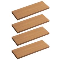 4 Prateleiras Mdf 30x60cm para Sala Sem Suporte 18mm