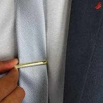 4 Prendedores De Gravata Em Metal Slim E Tradicional Ref471