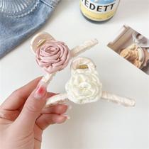 4 Presilhas de Cabelo em Resina - Estilo Retro para Meninas