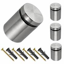 4 Prolongador Espaçador Suporte Para Vidro 2,5cm 4 Prolongador Espaçador Suporte Para Vidro 2,5cm