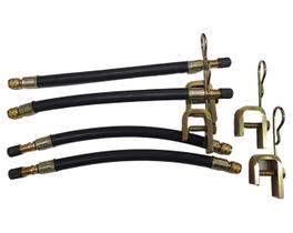 4 Prolongador Extensão Flexível P/ Pneus 210mm Suportes 4 Prolongador Extensão Flexível P/ Pneus 210mm Suportes
