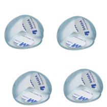 4 Protetor Adesivo Quina Mesa Vidro Canto Móveis Idosos Bebê 4 Protetor Adesivo Quina Mesa Vidro Canto Móveis Idosos Bebê