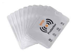 4 Protetor Rfid Cartão De Crédito Anti Clonagem Anti Fraude Anti furtos de dados bancarios