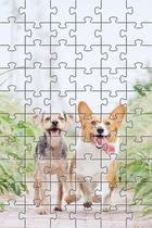 4 Quebra-Cabeça Cognitivo Reabilitação Idosos Cachorro 24 pc