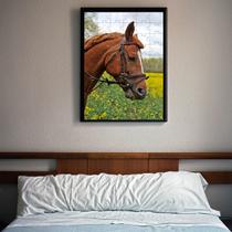 4 Quebra-Cabeças de Cavalos Diversão Inclusiva e Inteligente 24 peças grandes 4 Quebra-Cabeças de Cavalos Diversão Inclusiva e Inteligente 24 peças grandes