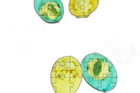 4 Quebra-Cabeças Decorativos Comida De Bar De 60 Peças