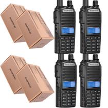 4 Rádio Comunicador Baofeng UV82 10W Profissional VHF UHF