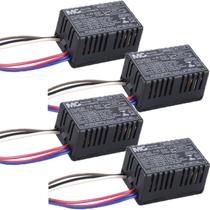 4 Reator Eletrônico Bivolt Uvc 10w Para Lampada Ultra Violeta 4 Reator Eletrônico Bivolt Uvc 10w Para Lampada Ultra Violeta