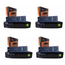 4 Receptor Digital De Tv Via Satelite Banda Ku Hd imagivox