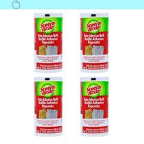 4 Refil Rolo Adesivo Scotch-Brite Roupas Novas Todos Os Dias