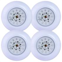 4 Refletores Led 18w RGB ABS para Iluminação Piscina 4 Refletores Led 18w RGB ABS para Iluminação Piscina