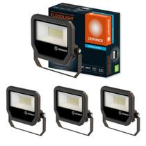 4 Refletores Led 26w Bivolt Preto 5000k Ledvance 7022694