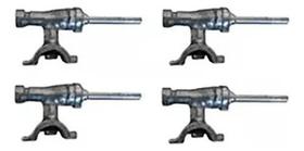 4 Registro Ramal Encaixe Fogão De Piso Fischer Horizontal