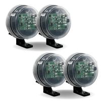 4 Relé Sensor Fotocélula Acende Automático Corujito Área Externa Acende Noite Apaga Dia Fotoelétrico