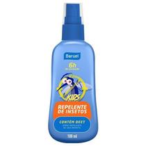 4 Repelentes de Inseto Spray Infantil 100ml Baruel Kids