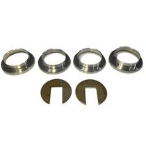 4 Repuxo + 2 Trava Mola Amortecedor Fusca Brasilia Kombi