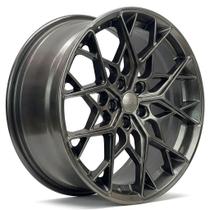 4 RODAS BAR FF-10 / ARO 19X8,5 (5X105) ET40 cor:Inox