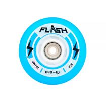 4 Rodas De Luz LED Micro Flash Para Patins Roller 76mm 85a