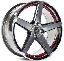 4 rodas gt7 modelo c-spec 2 / aro 17x7 / (4x100) et35 4 rodas gt7 modelo c-spec 2 / aro 17x7 / (4x100) et35