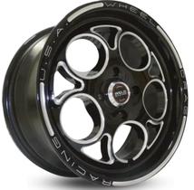 4 rodas kr c10 modelo weld magnum racing / aro 15x4 / (4x100) et-10