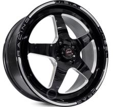 4 rodas kr c65 modelo weld rt-s racing / aro 17x7 / (4x100) et37