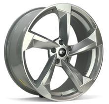 4 RODAS KR F5 RS3 / ARO 18X6 (4X100) ET38 cor:Prata