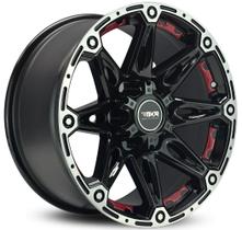 4 rodas kr m22 modelo ballistic jester / aro 18x8,5 / (5x114) et 15