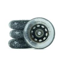 4 Rodas Para Patins Sakurai 80mm 83a Glitter Vermelha + Abec9