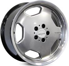 4 rodas raw mercedes amg monoblock / aro 18x8 / (5x112) et30