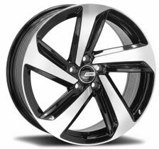 4 RODAS RAW W17 GTI / ARO 17X7,5 (5X100) ET35 cor:Preta Diamantada 4 RODAS RAW W17 GTI / ARO 17X7,5 (5X100) ET35 cor:Preta Diamantada