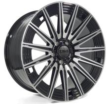 4 RODAS ZEUS E-CLASS / ARO 19 / 2 TALAS (5X112) ET36/38 cor:Preta Diamantada