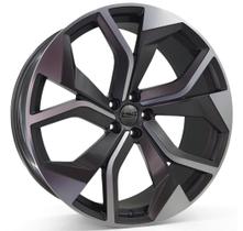 4 RODAS ZEUS IMP MODELO AUDI RSQ8 / ARO 23X9,5 (5X112) ET26 cor:Grafite Diamantada