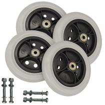 4 Rodinhas Dianteira 6 Jaguaribe Para Cadeira De Rodas