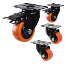 4 Rodinhas Rodízio Anti Risco Giratória Roda 2 Sem Freio 4 Rodinhas Rodízio Anti Risco Giratória Roda 2 Sem Freio