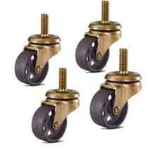 4 Rodízio giratório para freezer 41mm com espiga total 600 kg - Colson 4 Rodízio giratório para freezer 41mm com espiga total 600 kg - Colson