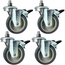 4 Rodizio Giratorio Parafuso com Freio 4 Polegadas Gle 412 Bp G 4 Rodizio Giratorio Parafuso com Freio 4 Polegadas Gle 412 Bp G