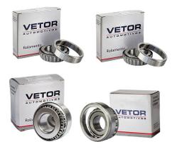 4 Rolamentos Diferencial Dianteiro Ford F1000 4x4 Após 1985 4 Rolamentos Diferencial Dianteiro Ford F1000 4x4 Após 1985