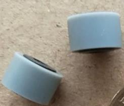 4 Roletes Para Plotters Na Medida De 8x6x2,5 Mm 4 Roletes Para Plotters Na Medida De 8x6x2,5 Mm