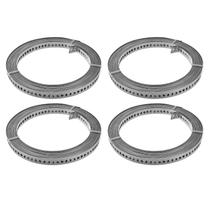 4 Rolos Fita Perfurada 19mm 30m Aço Resistente 4 Rolos Fita Perfurada 19mm 30m Aço Resistente