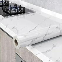 4 Rolos Papel Contact Adesivo Moveis Revestimento Marmore 5m