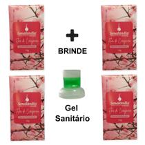 4 Sachê Perfumado Gaveta Armário Cheirinho de Flor Cerejeira Roupa Top Marca Senalândia - Envio Já