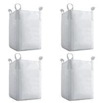 4 Saco Big Bag Reforçado Boca Aberta 1000kg C1 95x95x150