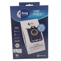 4 Saco Descatável Aspirador Philips Aeg Tornado Volta S-bag